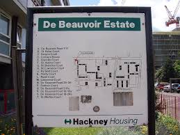 Map of De Beauvoir Estate